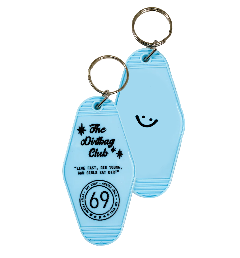 Dirtbag Club Keychain