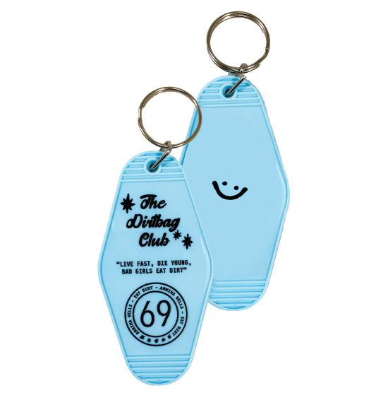 Dirtbag Club Keychain